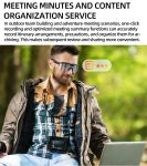 Q01 Outdoor Sport Cycling Smart Video Glasses Sunglasses UV Protection WiFi Transmission 1080P Video Cycling Smart Glasses
