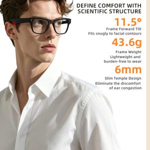 2026 AI Glasses 800W HD Camera Chat Gesture Control AI Translation Photography Video Voice Assistant 8MP Sunglasses Camera
