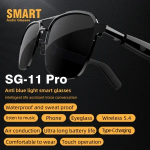 SG11PRO Factory Price Discount Promotion Intelligent AI Smart Glasses Wireless Smart Glasses XG88PRO M6PRO Smart Sunglasses