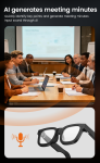 AI Smart Glasses with Camera 4-level Electrochromic Sunglasses 8MP Camera Glasses Real Time Translation ChatGPT AI Assistant