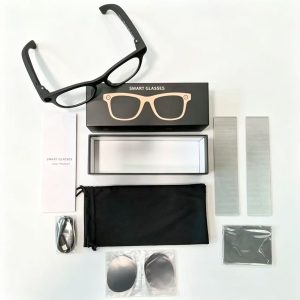 Cheaper Price CY03 AI Smart Glasses With 8MP High Definition Camera Supports TikTok Live Streaming AI Chat GPT Translation