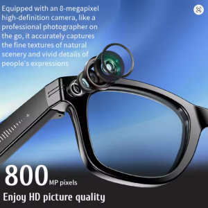 AI Smart Glasses Sunglasses Photography Video Music WIFI Video Recording Voice Assistant 800W Camera Smart Translator Glasses