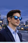 F09 NEW AI Translate Wireless Call FM Smart Glasses Men Women Music Player TWS Eyeglasses UV Protection Sunglasses Waterproof